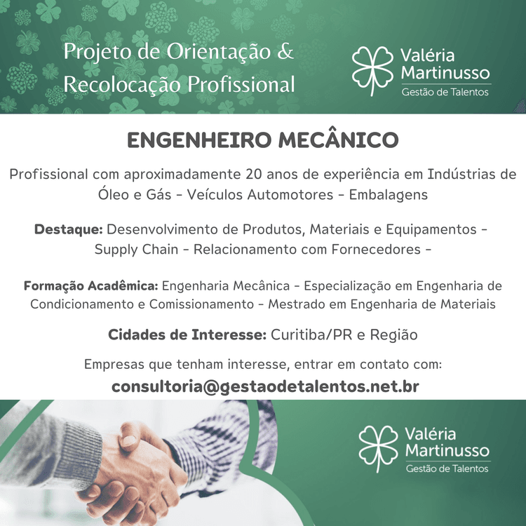 imagem do Recolocação Profissional